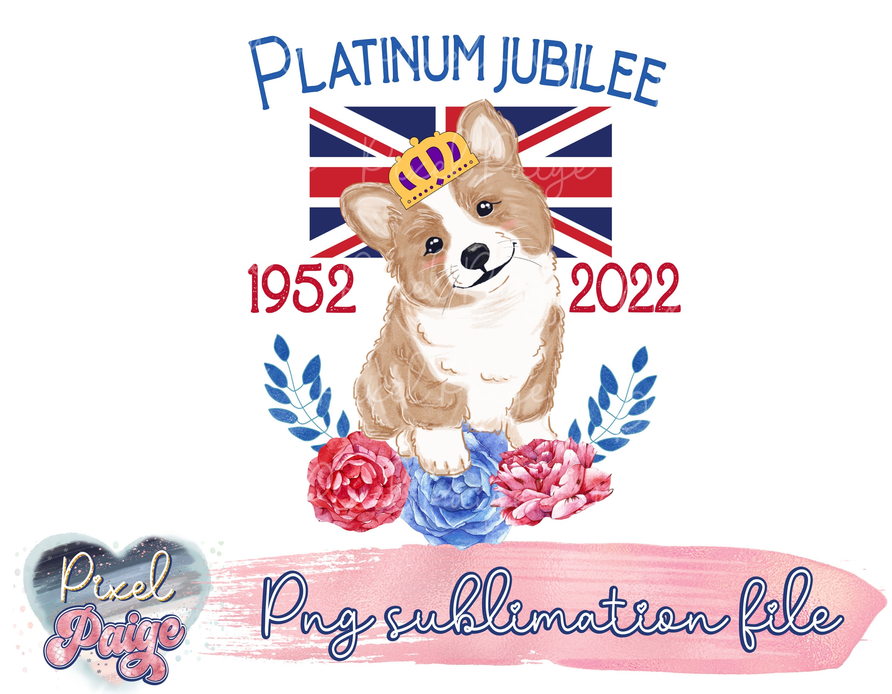 Queen Jubilee 2022 Png Platinum Jubilee Sublimation Royal Etsy