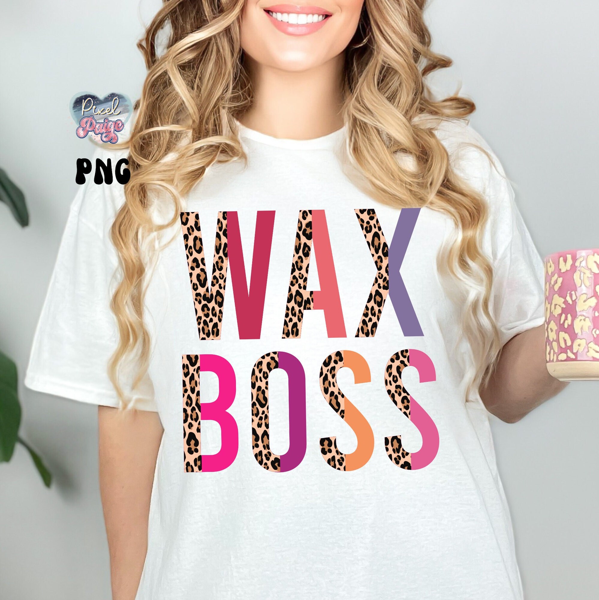 Womens Wax Boss Husstle T-Shirt Womens Wax Boss Husstle T-Shirt