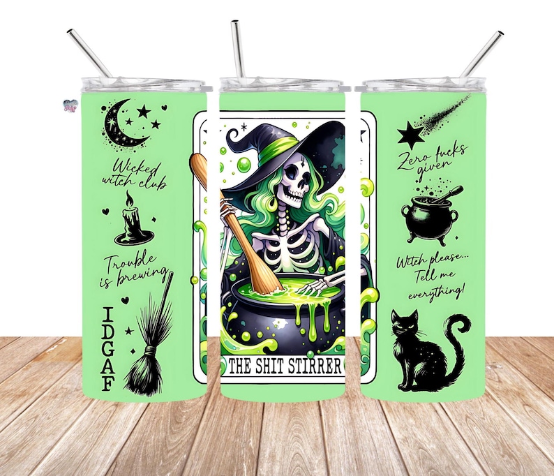 15oz bonus file, shit stirrer witch tumbler