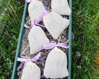 Duftender Lavendel gefüllte Tasche, Beutel, Säckchen, homegrown, beruhigend, Einschlafhilfe