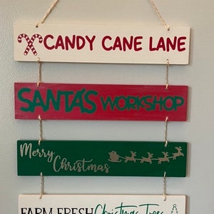Holiday Directional Signs