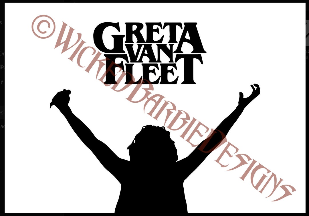 Greta Van Fleet Svg, Png Decal Etsy