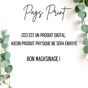 Carte pour éducatrice, Merci de m'aider à grandir, Merci pour éducatrice, Carte fin d'année scolaire, carte pour éducatrice à imprimer image 8