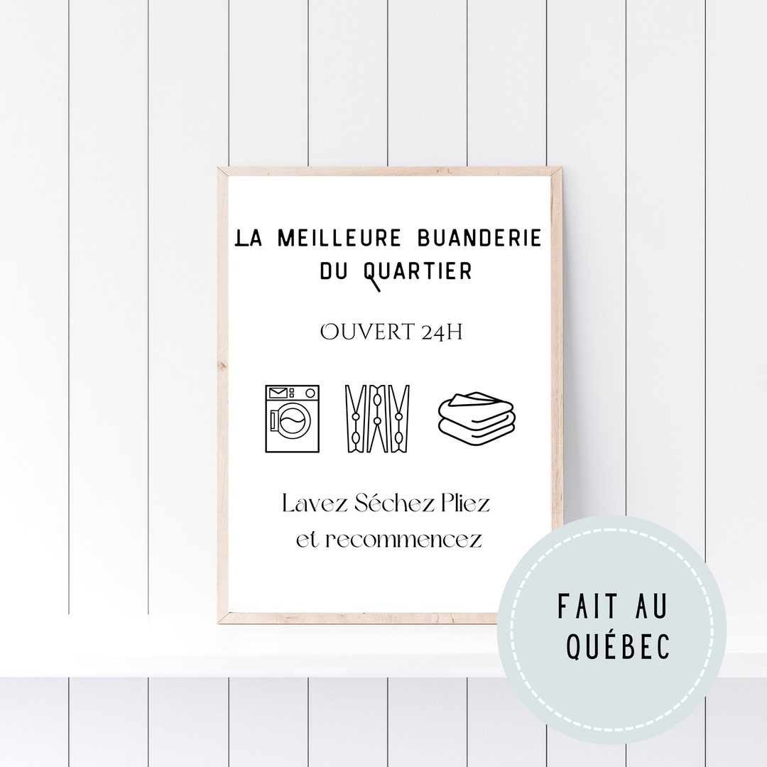 Laundry Room Poster Wash Dry Fold Laundry Room Decoration Etsy