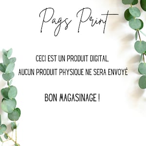 Carte de retraite en français à imprimer, Carte vive la retraite, Carte de retraite pour femme, cadeaux de retraite image 5