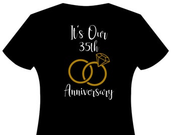 Anniversary Couples Ring T-Shirt