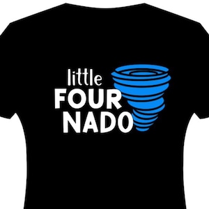 Glow In The Dark Little Fournado Shirt