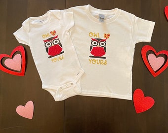 Owl Valentine T-Shirt