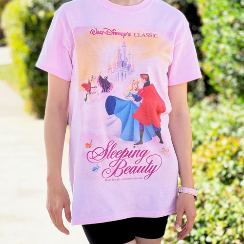 Cute Sleeping Beauty Tshirt Briar Rose Dressmakers Shirt Etsy