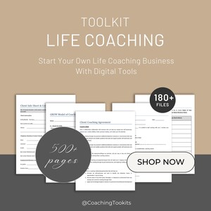 Life Coaching Toolkit client intake forms client coach contracts client onboarding templates client forms worksheets questions life coach