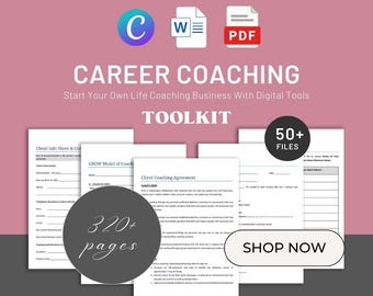 Karriere-Coaching-Arbeitsblätter für Kunden - Toolkit für die Stellensuche, Ziele und Karriereplanung