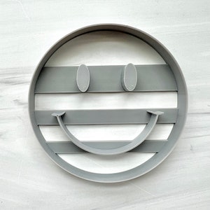 Smiley Face Trinket Dish Cutter, Cutters, Trinket Dish Cutters, Large Clay Cutters, Coaster Clay Cutters, Cutters for Polymer Clay