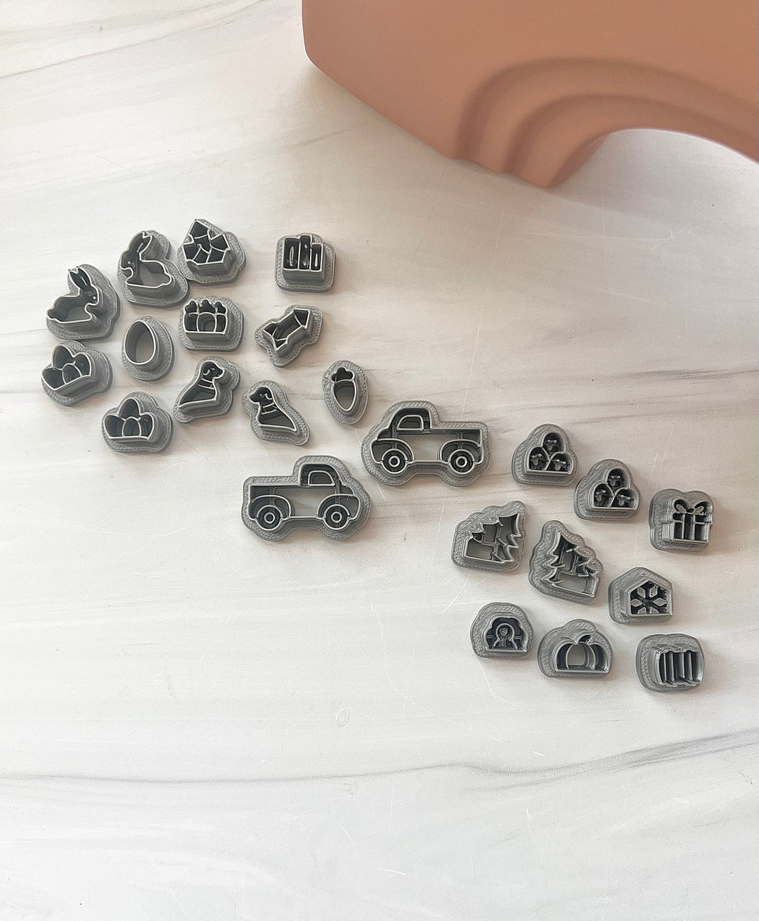 Seasonal Truck Cutter Bundle Set, Halloween, Christmas, 4th of July ...