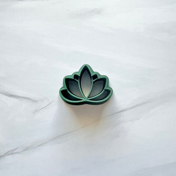 Lotus Flower, Cutters, Floral Cutters, Flower Cutters, Leaf Cutters, Clay Cutters, Cutters for Polymer Clay