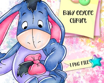 Eeyore clipart,eeyore png,digital,clipart,sublimation design,download,Winnie the Pooh,winnie the Pooh clipart,Winnie the Pooh sublimation,