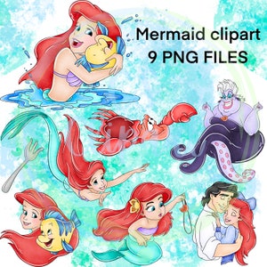 Princess clipart,princess png,digital,clipart,sublimation design,ariel,Ariel clipart,png,magic kingdom,Princess sublimation,little mermaid