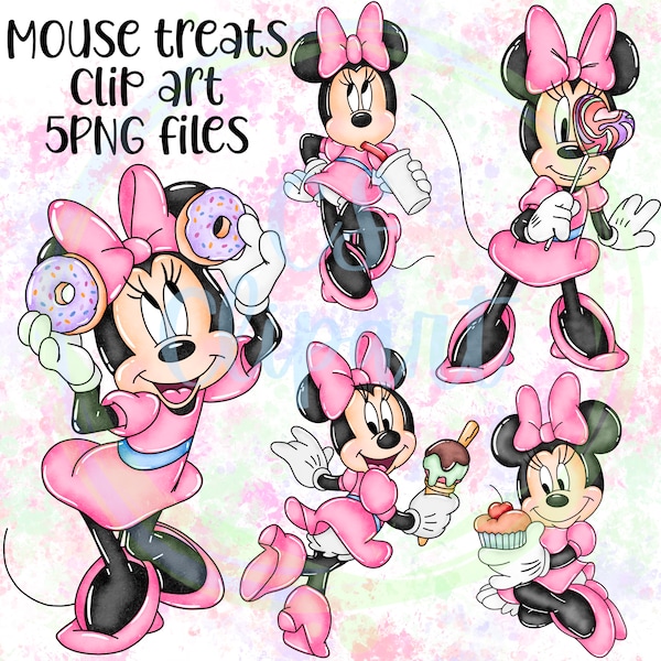 minnie clipart,mouse png,digital,clipart,diseño de sublimación,descargar,Clipart de verano,minnie png,reino mágico,Mouse treats,mouse sublimation