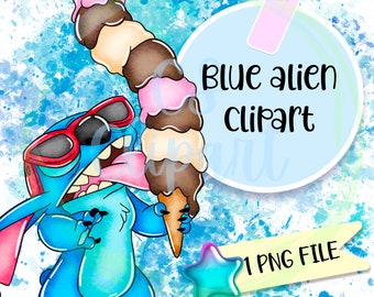 Stitch clipart,stitch png,digital,clipart,sublimation design,download,lilo and stitch,lilo and stitch clipart,stitch sublimation,Icecream