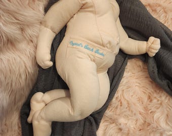 Cuerpo de peluche con peso y forma esculpida con armazones (c)