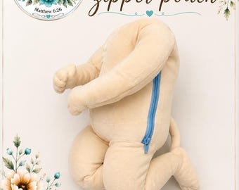 Zusätzliche Reißverschlusstasche