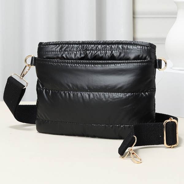 Black Puffer Crossbody