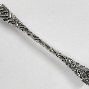 Vintage Sterling Silver Celtic Brooch Pin 1934