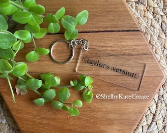Taylor’s Version Keyring