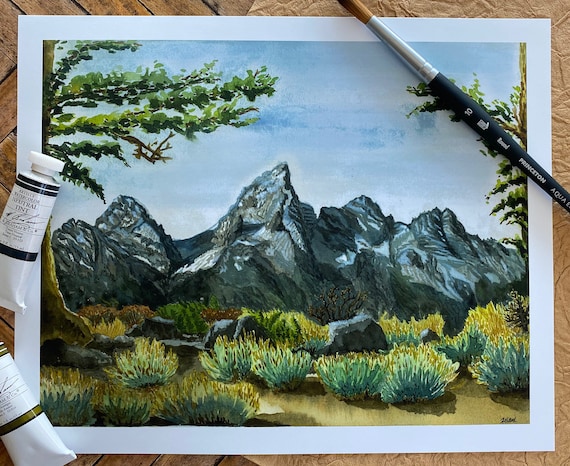 M. Graham Watercolor Paints Southwest Trial Set in Desert Colors