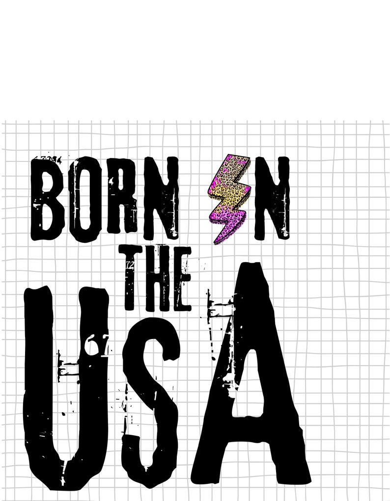 Born in the USA - Etsy