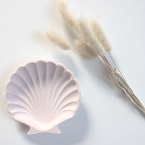 Shell shell jewelry bowl jewelry bowl made of concrete casting powder Jesmonite ceramic powder image 7