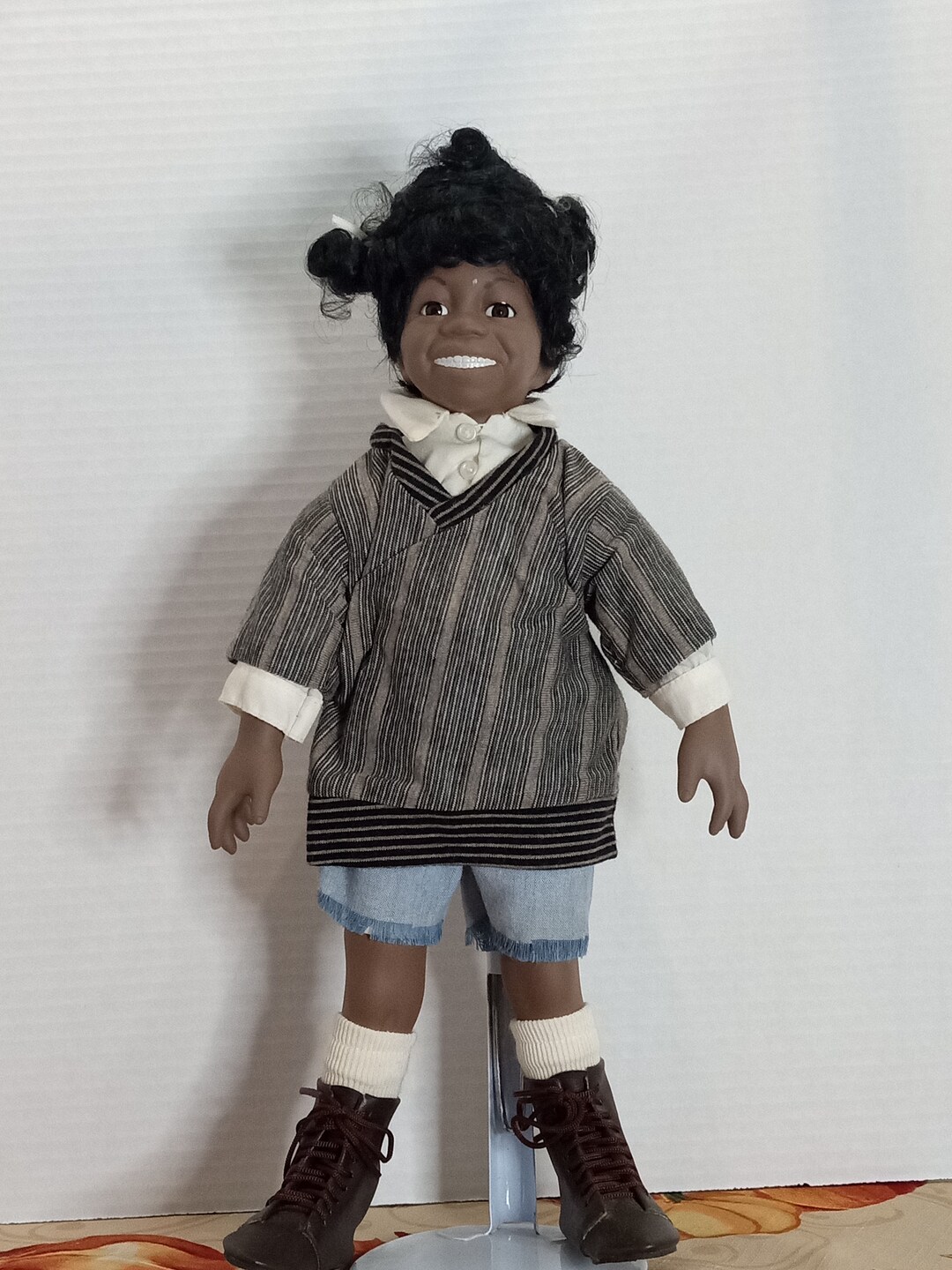 Little Rascal Porcelain Doll buckwheat Etsy