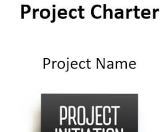 Project Charter Template, Word format, Deals with all key project aspects - objectives, benefits, scope, team, budget, timeline, etc