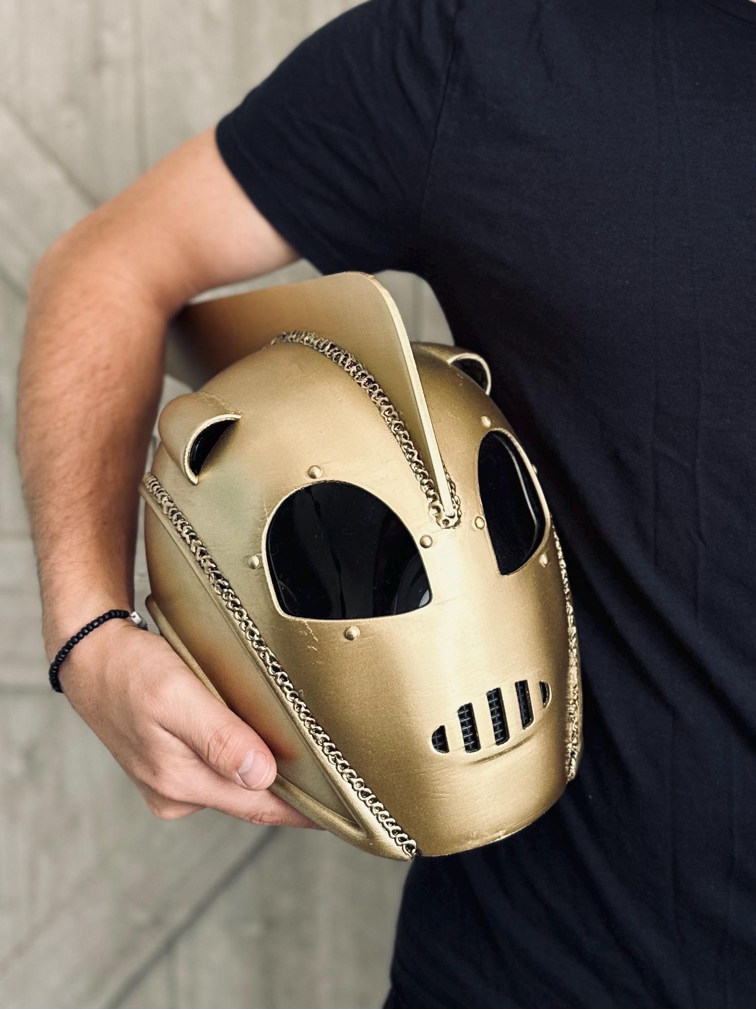 Rocketeer Helmet With Stand - Etsy