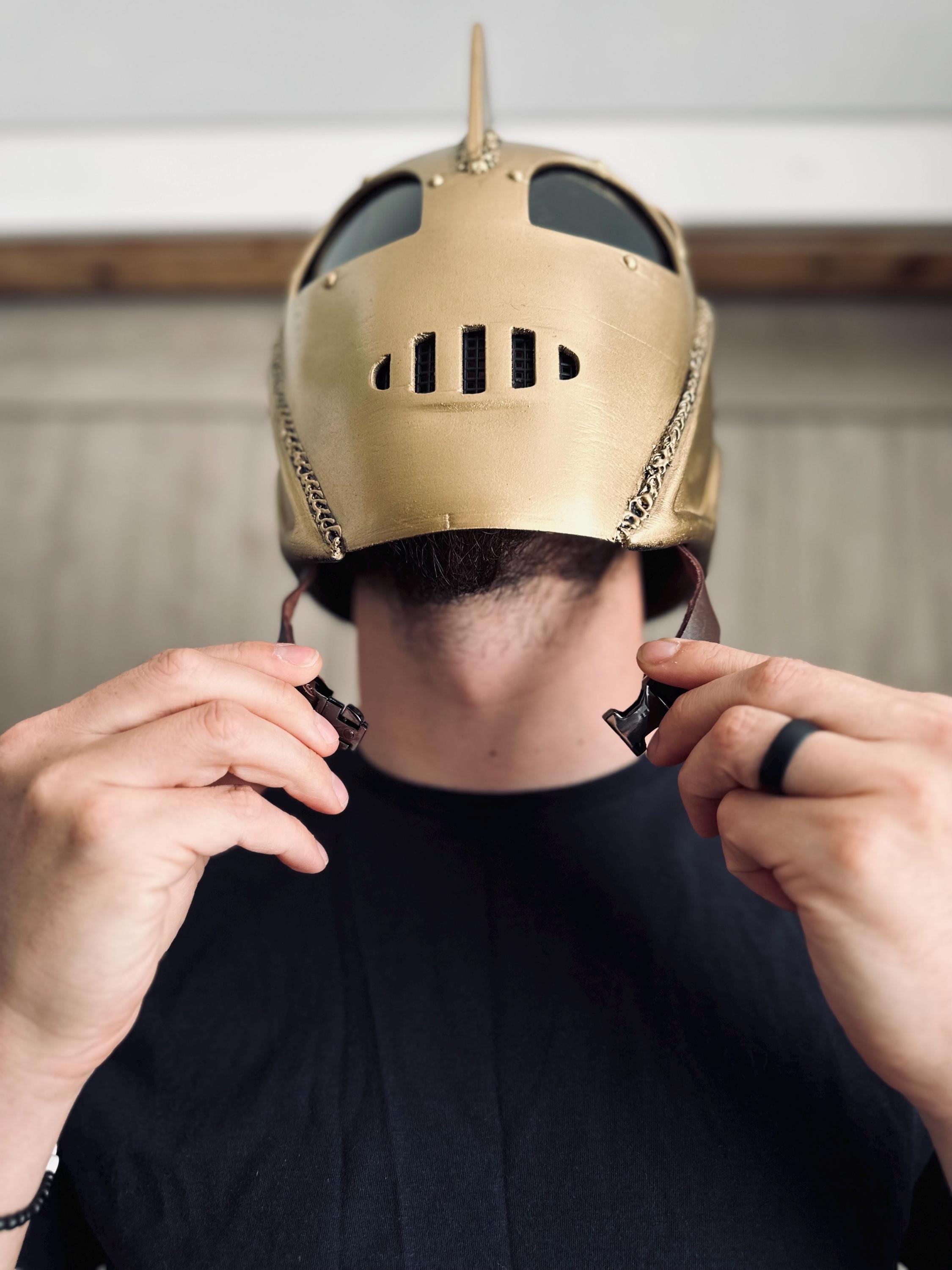 Rocketeer Helmet With Stand - Etsy