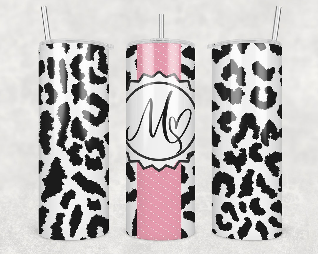 Cheetah 20 Oz Skinny Tumbler Sublimation Design Template Download PNG ...