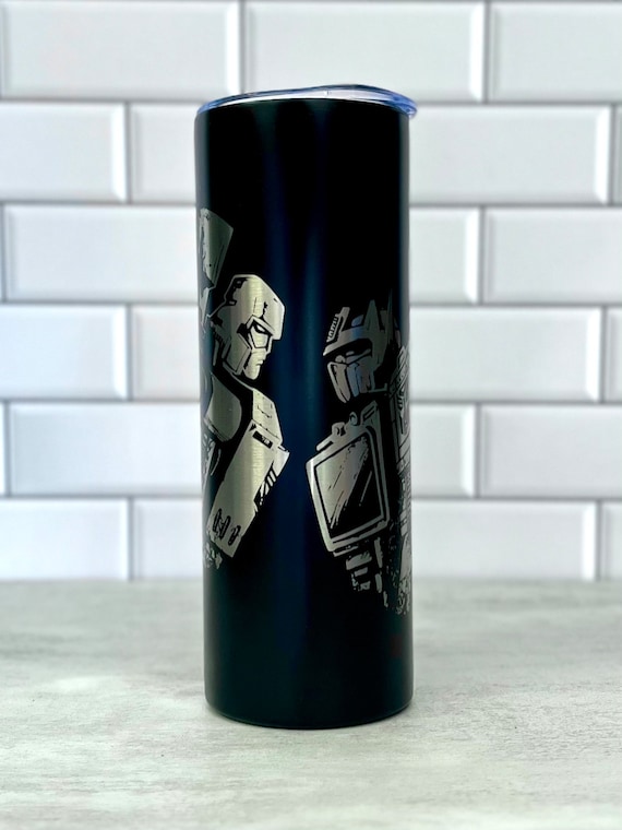 Custom Transformers Optimus Prime Stainless Steel Water Bottle By