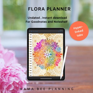 Undated Digital Planner, Creativity Planner, Life Planner