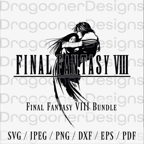 Final Fantasy VIII Logo SVG Bundle, FF8 Bundle, Final