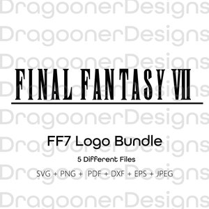 Final Fantasy VII Logo SVG Bundle, FF7 Bundle, FF7 Meteor SVG, Meteor Svg, Final Fantasy Svg, FF7 Svg, FF7 Logo, Final Fantasy Bundle image 5