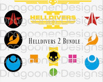 Helldivers 2 SVG Bundle