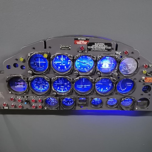 FLIGHT INSTRUMENT PANEL(中古品) Oxford Mk V Instrument Panel and Restoration Project – AeroAntique