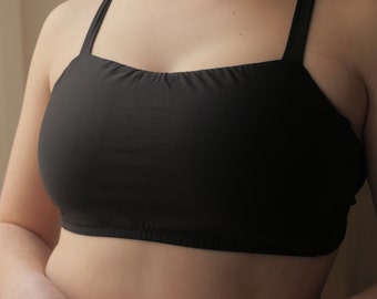 black swimsuit bra (Size 40-42/L)