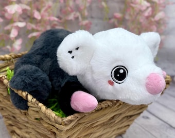 Opossum Plushie Cuddle Possum Plush toy 12 inches