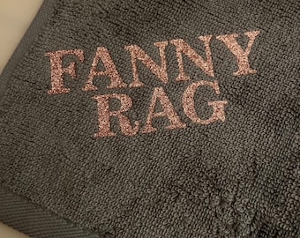 Novelty Rude Flannel - Fanny Rag - Funny Adult Humour Gifts