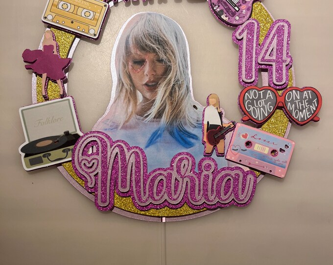 Taylor Swift Birthday Cake Topper Swifties Etsy taylor-swift-birthday-cake-topper-swifties-etsy