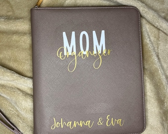 MOM Organizer | U-book cover | Mama planner | Personalized planner | Maternity record vaccination record document bag | Mother's Day