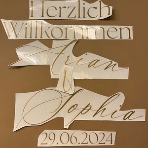 Wedding stickers | Wedding decoration | Decoration I Stickers | Stickers | Wedding stickers | Golden wedding anniversary | Engagement | Birthday