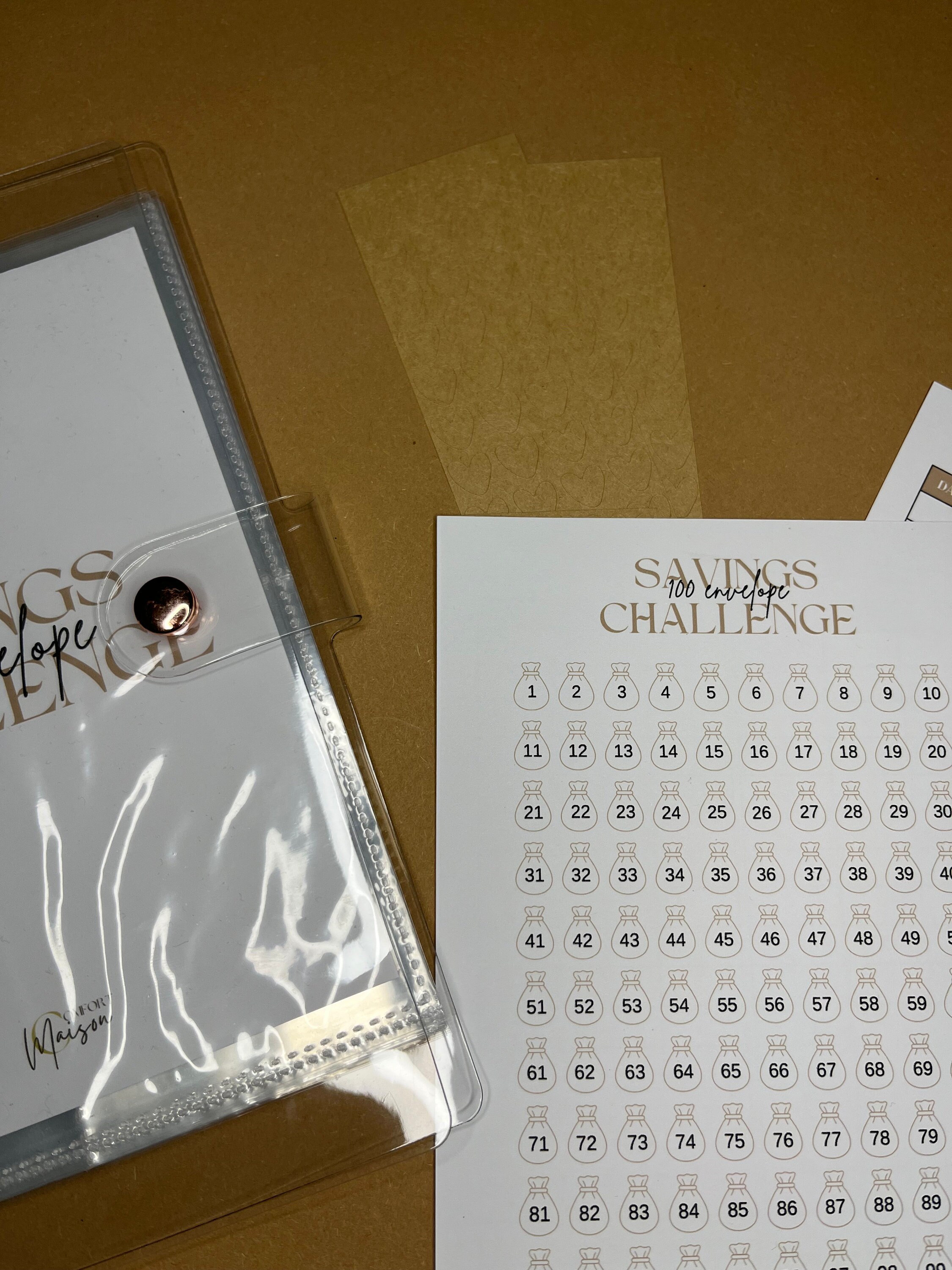 100 Envelope Challenge 100 Envelopes Challenge A5 Envelope Method ...