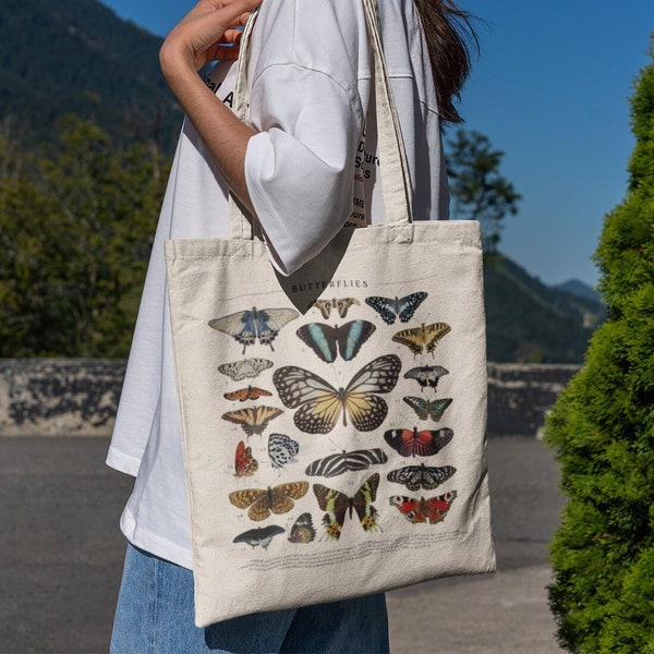 Butterfly Tote Bag | Artsy Tote Bag, Butterflies, TPWK Butterfly, Alluring Butterflies, Entomology Butterflies, Pinned Butterfly, Monarch