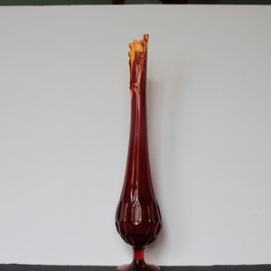 Sklo Union Clear Candle Wax Drip 7 Glass Vase by Frantisek Peceny 